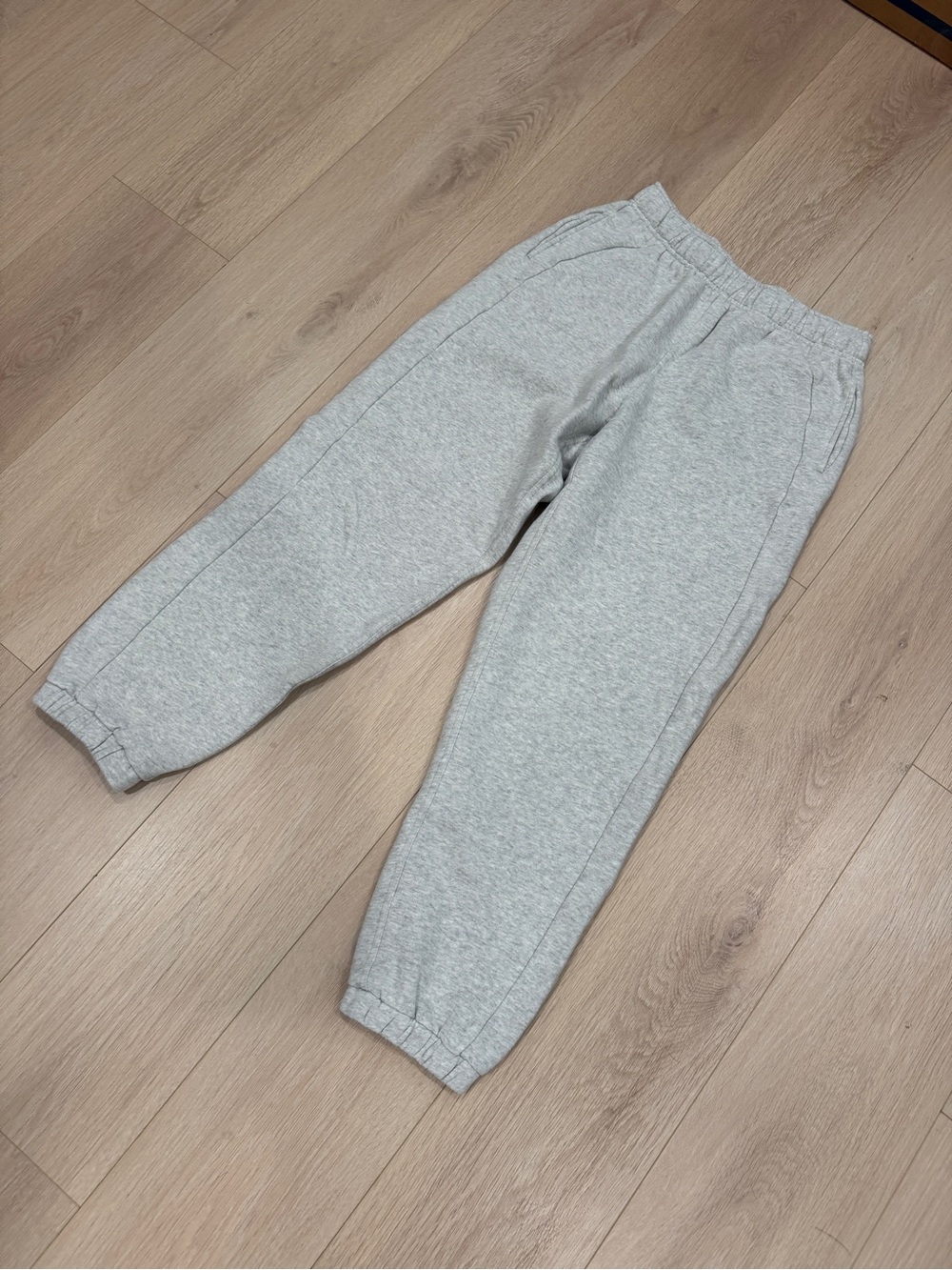 lululemon athletica Heather Grey Jogger Sweatpants